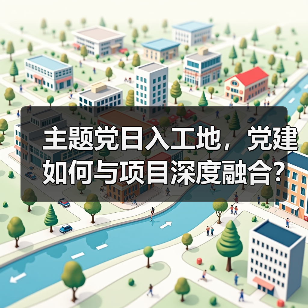 主题党日入工地,党建如何与项目深度融合? 主题党日入工地,党建如何与项目深度融合?