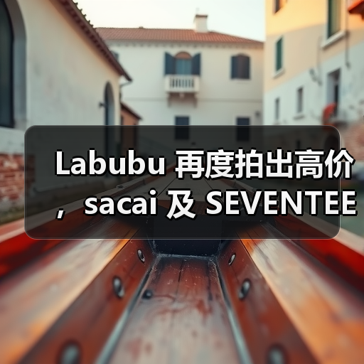 Labubu 再度拍出高价,sacai 及 SEVENTEEN 双重加持 Labubu 再度拍出高价,sacai 及 SEVENTEEN 双重加持