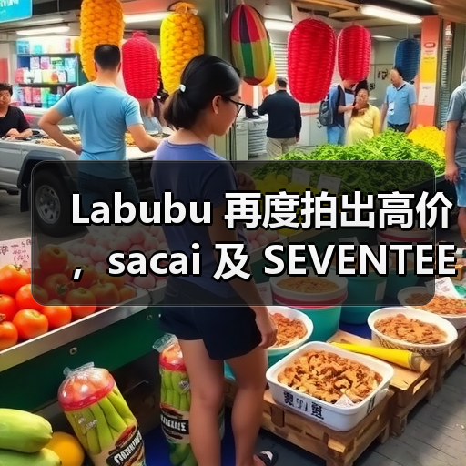 Labubu 再度拍出高价,sacai 及 SEVENTEEN 双重加持 Labubu 再度拍出高价,sacai 及 SEVENTEEN 双重加持