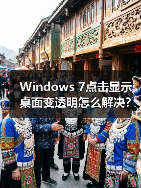 Windows 7点击显示桌面变透明怎么解决？注册表设置方法详解