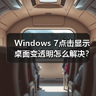 Windows 7点击显示桌面变透明怎么解决？注册表设置方法详解
