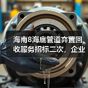 海南8海底管道弃置回收服务招标二次,企业竞标条件解析 海南8海底管道弃置回收服务招标二次,企业竞标条件解析