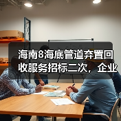 海南8海底管道弃置回收服务招标二次,企业竞标条件解析 海南8海底管道弃置回收服务招标二次,企业竞标条件解析
