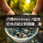 巧用Windows 7壁纸切换功能定时提醒，高效掌控工作时间