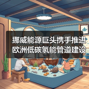 挪威能源巨头携手推进欧洲低碳氢能管道建设 挪威能源巨头携手推进欧洲低碳氢能管道建设