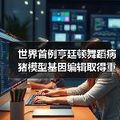 世界首例亨廷顿舞蹈病猪模型基因编辑取得重大突破 世界首例亨廷顿舞蹈病猪模型基因编辑取得重大突破