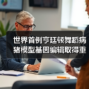 世界首例亨廷顿舞蹈病猪模型基因编辑取得重大突破 世界首例亨廷顿舞蹈病猪模型基因编辑取得重大突破