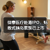 微泰医疗赴港IPO,贴敷式胰岛素泵已上市 微泰医疗赴港IPO,贴敷式胰岛素泵已上市