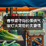 春节坚守岗位保供气 万家灯火背后的夫妻情
