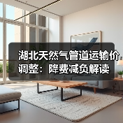 湖北天然气管道运输价调整:降费减负解读 湖北天然气管道运输价调整:降费减负解读
