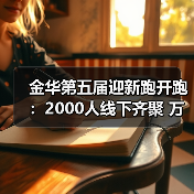 金华第五届迎新跑开跑:2000人线下齐聚 万人云端同启新程 金华第五届迎新跑开跑:2000人线下齐聚 万人云端同启新程