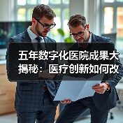 五年数字化医院成果大揭秘:医疗创新如何改变诊疗未来? 五年数字化医院成果大揭秘:医疗创新如何改变诊疗未来?