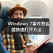 Windows 7事件查看器快速打开方法 Windows 7事件查看器快速打开方法
