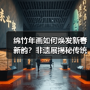 绵竹年画如何焕发新春新韵?非遗展揭秘传统与创新 绵竹年画如何焕发新春新韵?非遗展揭秘传统与创新