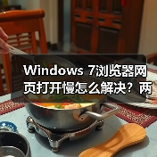 Windows 7浏览器网页打开慢怎么解决?两招提速技巧 Windows 7浏览器网页打开慢怎么解决?两招提速技巧