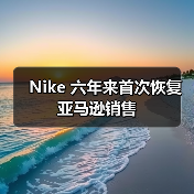 Nike 六年来首次恢复亚马逊销售 Nike 六年来首次恢复亚马逊销售