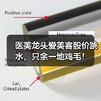 医美龙头爱美客股价跳水,只余一地鸡毛! 医美龙头爱美客股价跳水,只余一地鸡毛!