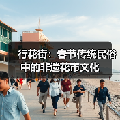 行花街:春节传统民俗中的非遗花市文化 行花街:春节传统民俗中的非遗花市文化