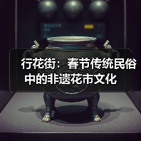 行花街:春节传统民俗中的非遗花市文化 行花街:春节传统民俗中的非遗花市文化
