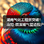 湖南气化工程新突破!麻阳-辰溪输气管道投产,53万居民告别瓶装气 湖南气化工程新突破!麻阳-辰溪输气管道投产,53万居民告别瓶装气