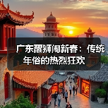 广东醒狮闹新春:传统年俗的热烈狂欢 广东醒狮闹新春:传统年俗的热烈狂欢