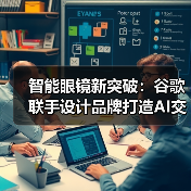 智能眼镜新突破:谷歌联手设计品牌打造AI交互设备 智能眼镜新突破:谷歌联手设计品牌打造AI交互设备