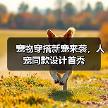 宠物穿搭新宠来袭,人宠同款设计首秀 宠物穿搭新宠来袭,人宠同款设计首秀