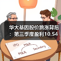 华大基因股价跳涨背后:第三季度盈利10.54亿元,同增1361.54% 华大基因股价跳涨背后:第三季度盈利10.54亿元,同增1361.54%