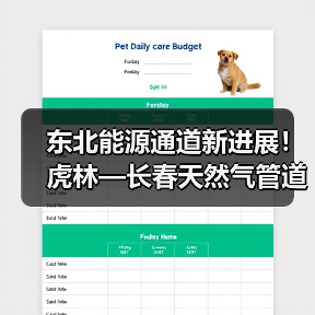 东北能源通道新进展！虎林—长春天然气管道二标段开工
