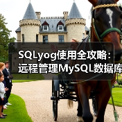SQLyog使用全攻略:远程管理MySQL数据库详细教程 SQLyog使用全攻略:远程管理MySQL数据库详细教程